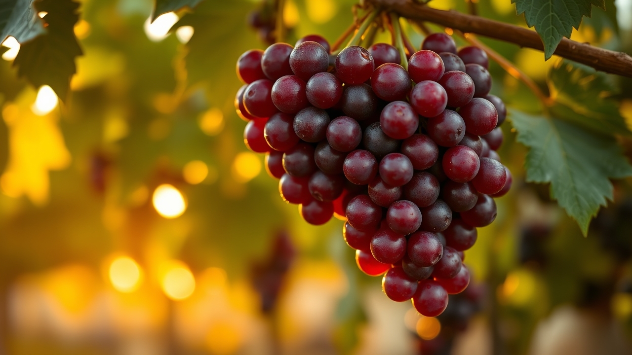 More than eighty varieties of table grape are grown in California, in green, red and black.